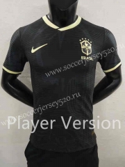 Player Version 2022-2023 Special Version Brazil Black Thailand Soccer Jersey AAA-9926