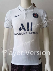 Player Version 2022-2023 Paris SG White Thailand Soccer Jersey AAA-807