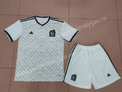 2022-2023 Mexico Home White Kids/Youth Soccer Uniform-718