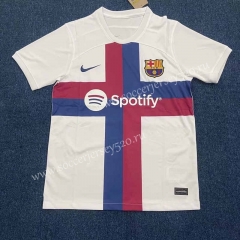 2022-2023 Barcelona White Thailand Soccer Jersey AAA-3160