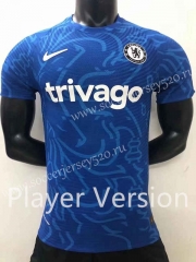 Player Version 2022-2023 Chelsea Blue Thailand Training Soccer Jersey AAA-6886