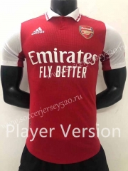 Player Version 2022-2023 Arsenal Home Red Thailand Soccer Jersey AAA-6886