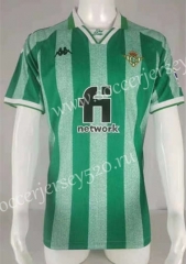 Retro Version Real Betis White&Green Thailand Soccer Jersey-503