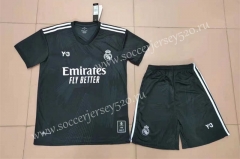 2022-2023 Special Version Real Madrid Black Soccer Uniform-718