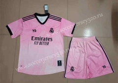2022-2023 Joint Version Real Madrid Pink Soccer Uniform-718