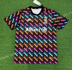 2022-2023 Juventus FC Colorful Thailand Training Soccer Jersey AAA-403