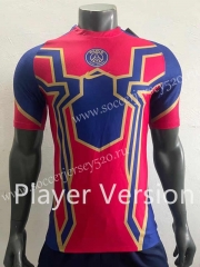 Player Version 2022-2023 Paris SG Red&Blue Thailand Soccer Jersey AAA-518