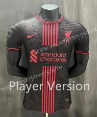 Player Version 2022-2023 Liverpool Black Thailand Training Soccer Jersey AAA-GB