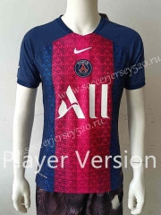 Player Version 2022-2023 Paris SG Red&Blue Thailand Soccer Jersey AAA-807