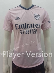 Player Version 2022-2023 Arsenal 2nd Away Pink Thailand Soccer Jersey AAA-807