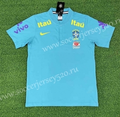 2022-2023 Brazil Blue Thailand Soccer Jersey AAA-403