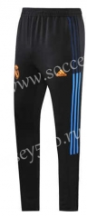 2022-2023 Real Madrid Black Thailand Soccer Jacket Long Pants-LH