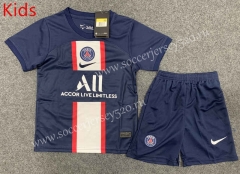 2022-2023 Paris SG Home Blue Kid/Youth Soccer Uniform-GB
