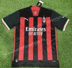2022-2023 AC Milan Home Red&Black Thailand Soccer Jersey AAA-0871