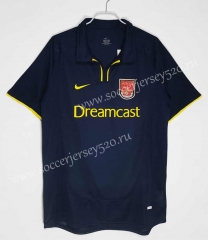 Retro Version 00-02 Arsenal 2nd Away Royal Blue Thailand Soccer Jersey AAA-C1046