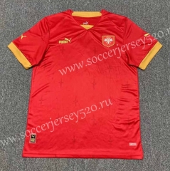 2022-2023 Serbia Home Red Thailand Soccer Jersey AAA-512