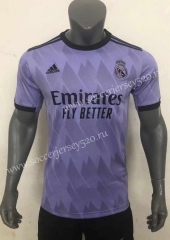 2022-2023 Real Madrid Away Purple Thailand Soccer Jersey AAA-416
