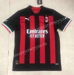2022-2023 AC Milan Home Red&Black Thailand Soccer Jersey AAA-6748
