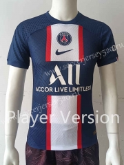 Player Version 2022-2023 Paris SG Home Blue Thailand Soccer Jersey AAA-807