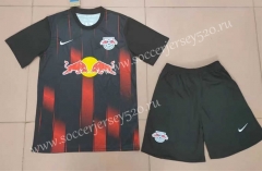 2022-2023 RB Leipzig 2nd Away Black Soccer Uniform-718