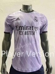 Player Version 2022-2023 Real Madrid Away Purple Thailand Soccer Jersey AAA-518