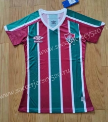 2022-2023 Fluminense FC Home Red&Green Women Thailand Soccer Jersey AAA-708