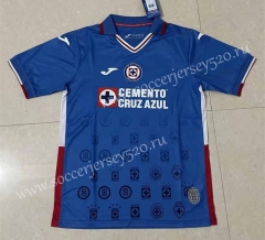 2022-2023 Cruz Azul Home Blue Thailand Soccer Jersey AAA-818