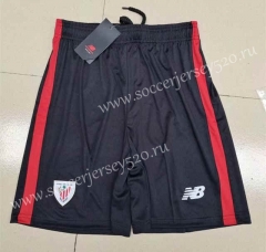 2022-2023 Athletic Club Away Black Thailand Soccer Shorts-2886