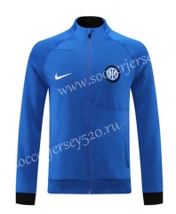 2022-2023 Inter Milan Camouflage Blue Thailand Soccer Jacket -LH