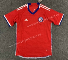 2022-2023 World Cup Chile Home Red Thailand Soccer Jersey AAA-5526