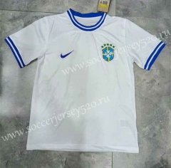2022-2023 World Cup Brazil White Thailand Soccer Jersey AAA-2443