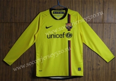Retro Version 1899-1999 Barcelona Home Red&Blue LS Thailand Soccer Jersey AAA-9409