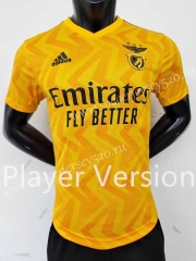 Player Version 2022-2023 Benfica Away Yellow Thailand Soccer Jersey AAA-2273