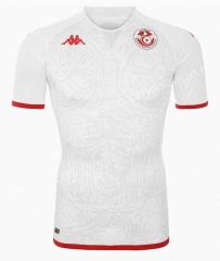 2022-2023 Tunisia Away White Thailand Soccer Jersey-512