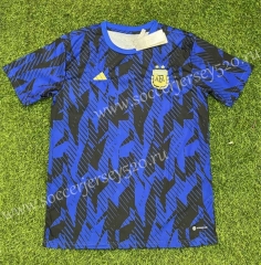 2022-2023 Argentina Blue&Black Thailand Training Soccer Jersey-305