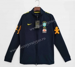 2022-2023 Brazil Royal Blue Thailand Soccer Jacket -C1046