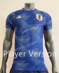 Player Version 2022-2023 Japan Home Blue Thailand Soccer Jersey AAA-518