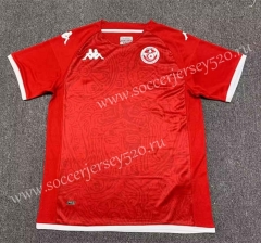 2022-2023 Tunisia Home Red Thailand Soccer Jersey-512