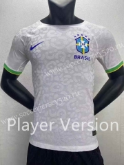 Player Version 2022-2023 Special Version Brazil White Thailand Soccer Jersey AAA-2016