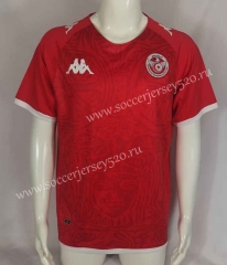 2022-2023 Tunisia Home Red Thailand Soccer Jersey-503