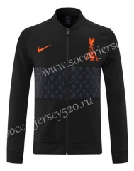 Player Version 2021-2022 Liverpool Black Thailand Soccer Jacket-LH