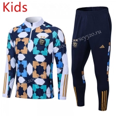 2022-2023 Algeria Colorful Kids/Youth Soccer Tracksuit-411
