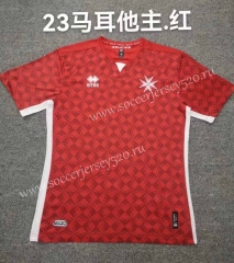 2022-2023 Malaysia Malta Home Red Thailand Soccer Jersey AAA-709