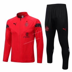 2022-2023 AC Milan Red Thailand Soccer Jacket Uniform-815