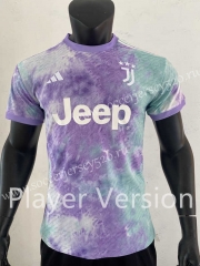 Player Version 2022-2023 Juventus Purple Thailand Soccer Jersey AAA-807