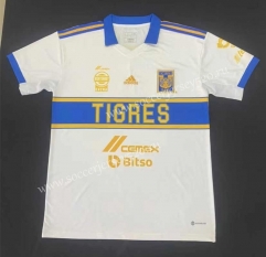 2022-2023 Tigres UANL 2nd Away White Thailand Soccer Jersey AAA-912