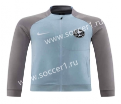 2022-2023 Club América Blue&Gray Thailand Soccer Jacket-LH