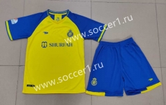 2022-2023 Al-Nassr FC Home Yellow Soccer Unifrom-718