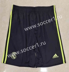 2022-2023 Real Madrid 2nd Away Black Thailand Soccer Shorts