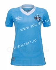2022-2023 Grêmio FBPA 2nd Away Blue Thailand Women Soccer Jersey AAA-6032